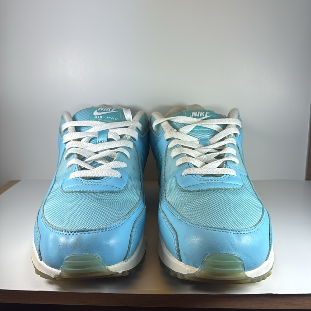 Nike Air Max 90 Ocean Bliss Blue Chill Men’s Size 13 Sneakers - Picture 3 of 12